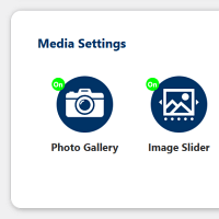 Screenshot of the Admin Control Panel