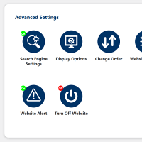 Screenshot of the Admin Control Panel