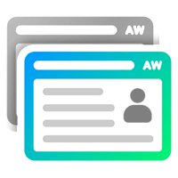 An icon illustrating my Portfolio page.